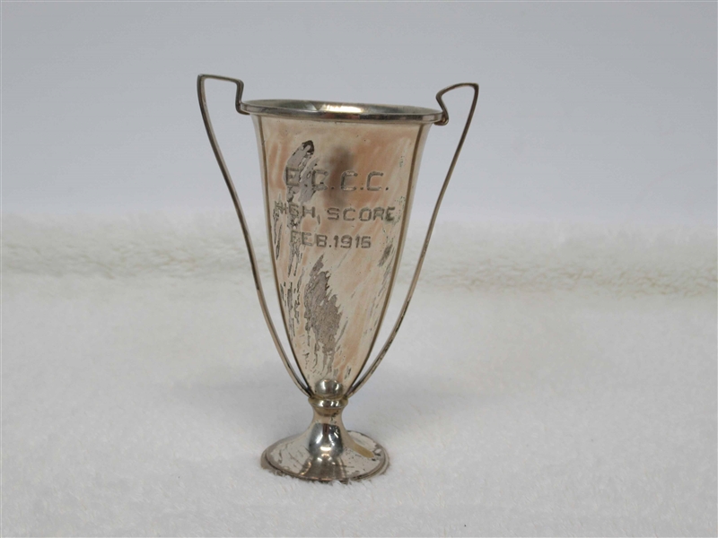 Sterling Silver Loving Cup Trophy