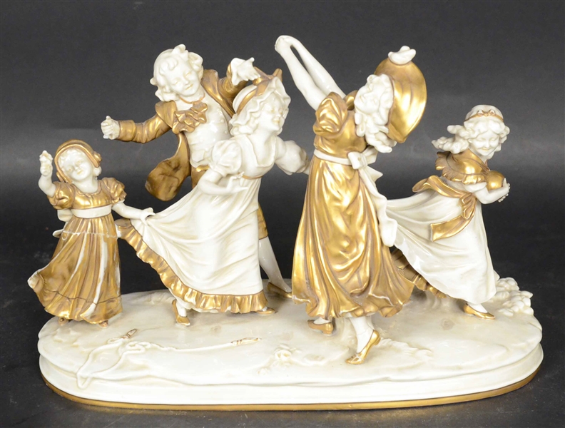 AWF Kister Porcelain Figural Group