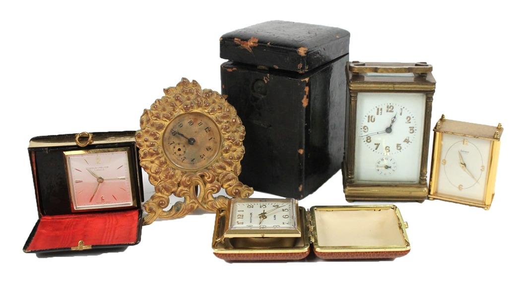 Carriage Travel Clock and Case