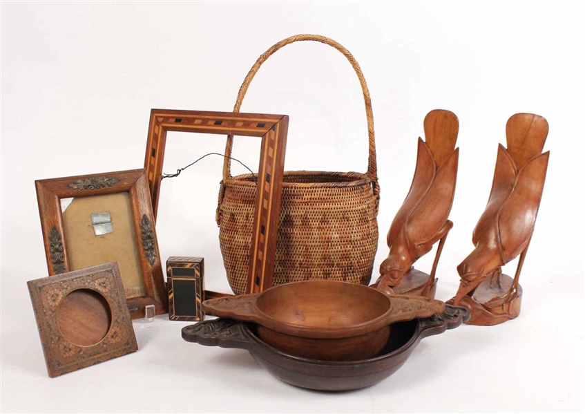 Group of Assorted Wooden Articles