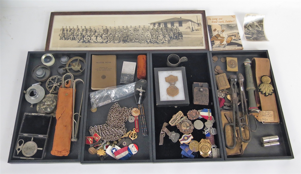 Large Group of Military Memorabilia 