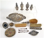 Group of Silver Plated Table Items
