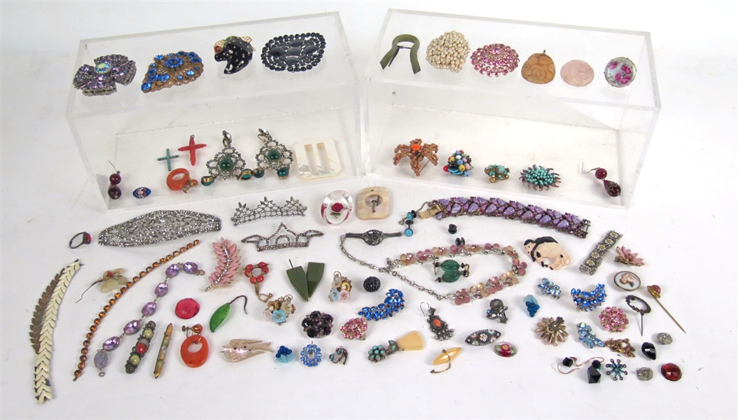 Large Group of Jewelry & Jewelry Elements