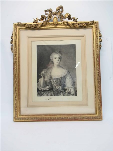 Print of Young Maiden