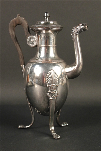 French Silver Plated Coffee Urn