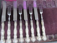 Continental Silver Handled Partial Fruit Set