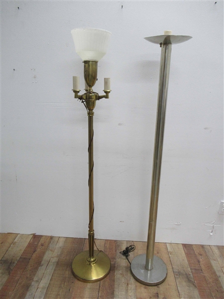 Modern Aluminum Floor Lamp
