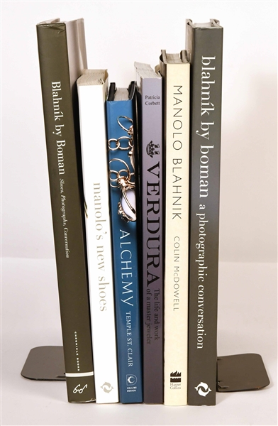 Four Manolo Blahnik Books