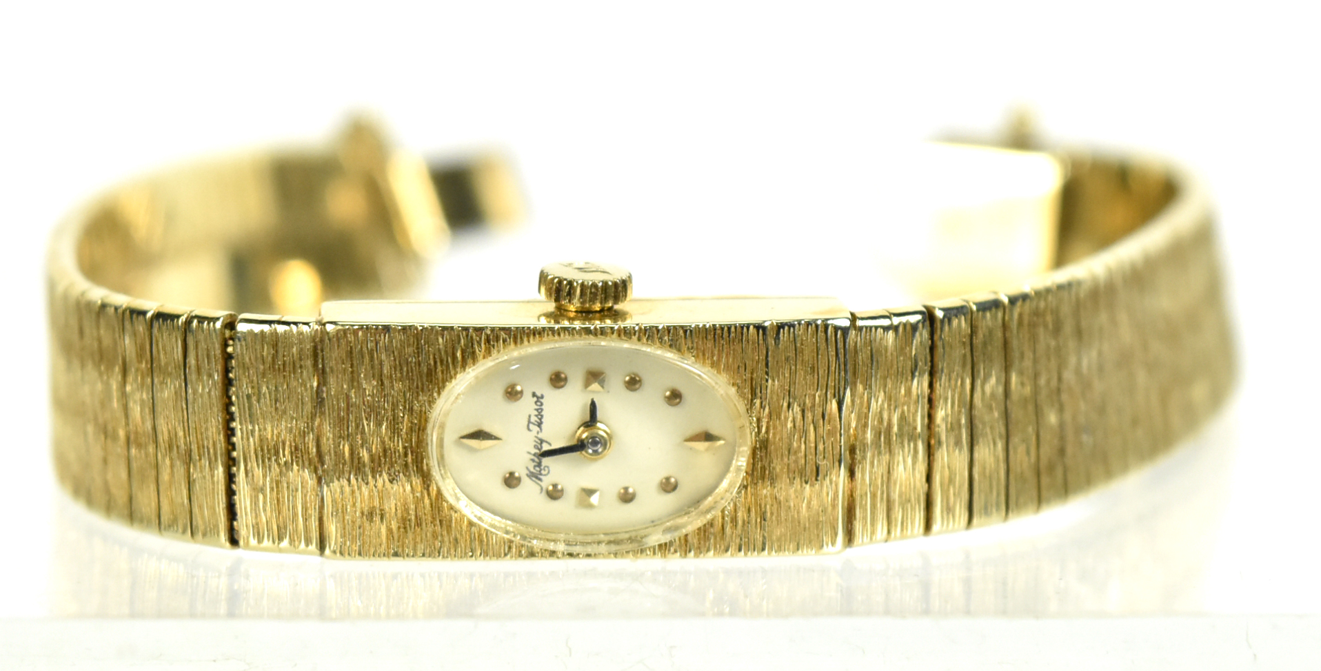 Lot Detail - Mathey Tissot 14K Gold Ladies Wristwatch