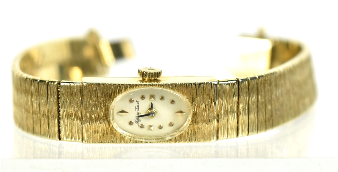 Mathey Tissot 14K Gold Ladies Wristwatch