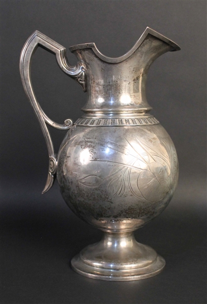 Whiting Silver Water Pitcher