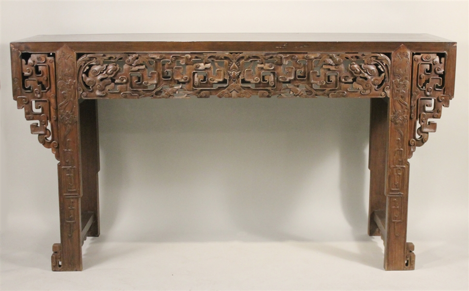 Large Bat and Cloud Decorated Altar Table