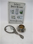 WMF Art Nouveau Hand Mirror  and Cup and Saucer
