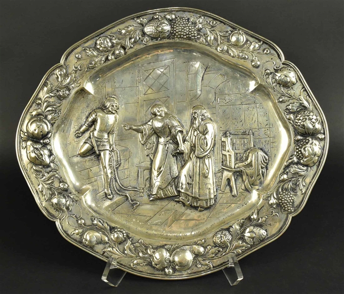 Continental Silver Sideboard Dish