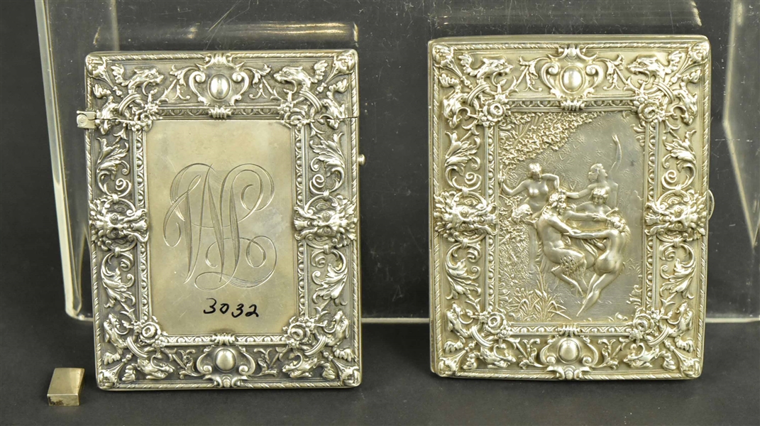 Two William Kerr Silver Cigarette Cases