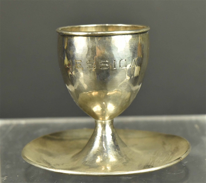 Lebolt American Silver Egg Cup