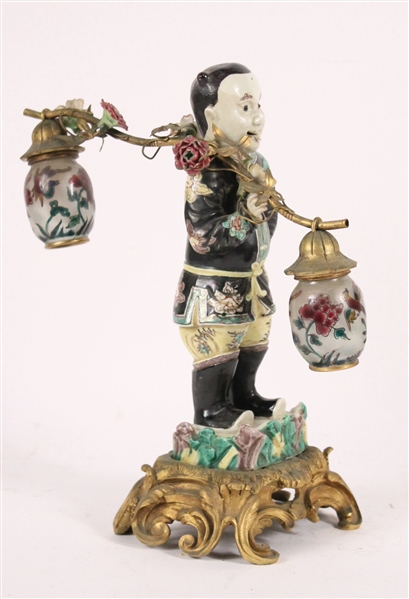 Chinese Porcelain Burdan Figure
