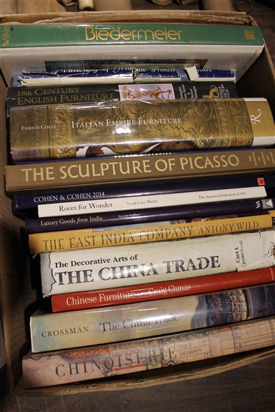 Thirteen Assorted World Antiques Reference Books