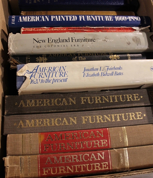 Fourteen Books on American Furniture and Antiques