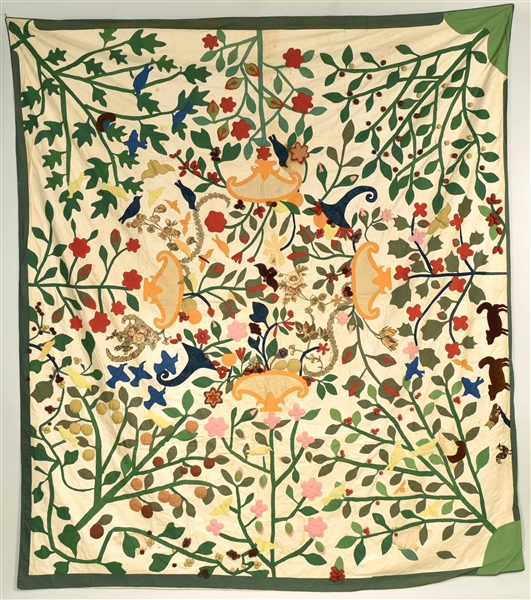 Four Seasons Quilt, Made by Jane Ann Bidwell