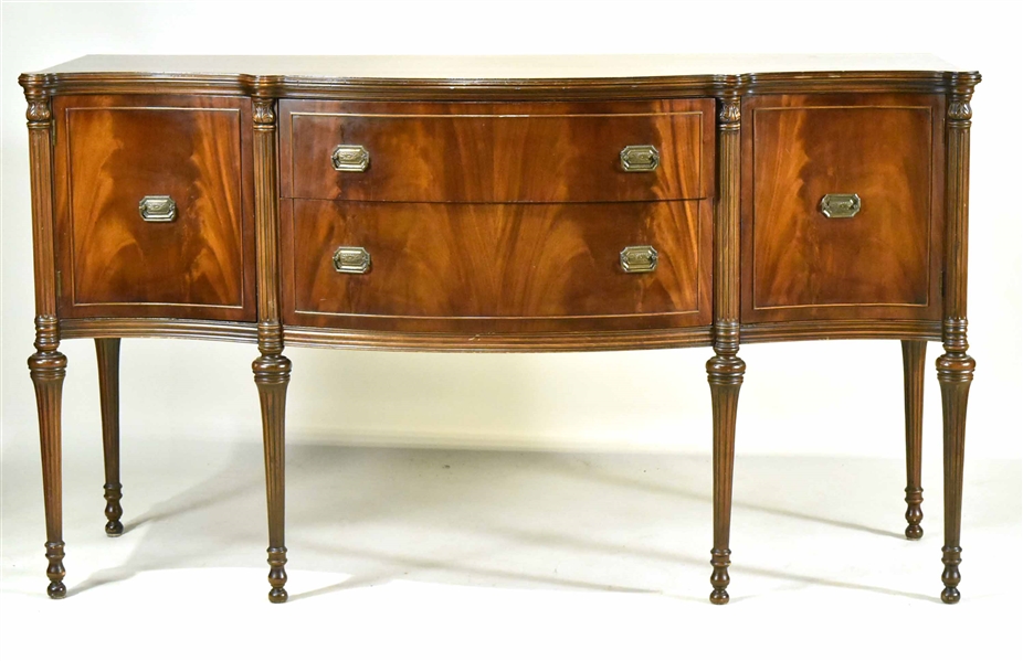 Neoclassical Style Mahogany Sideboard