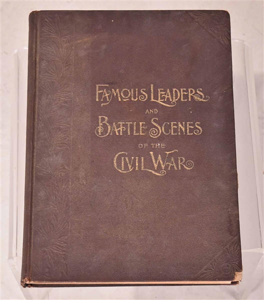 Famous Leaders & Battle Scenes of Civil War Book