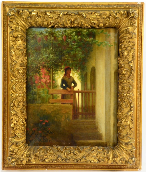 Oil on Canvas "Capri" George Henry Hall