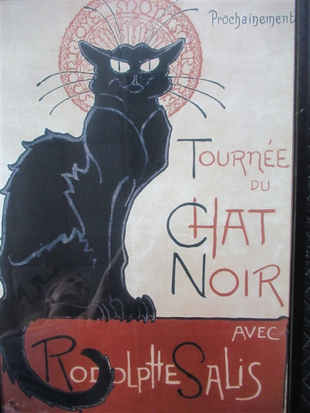 Tournee Du Chat Noir Poster
