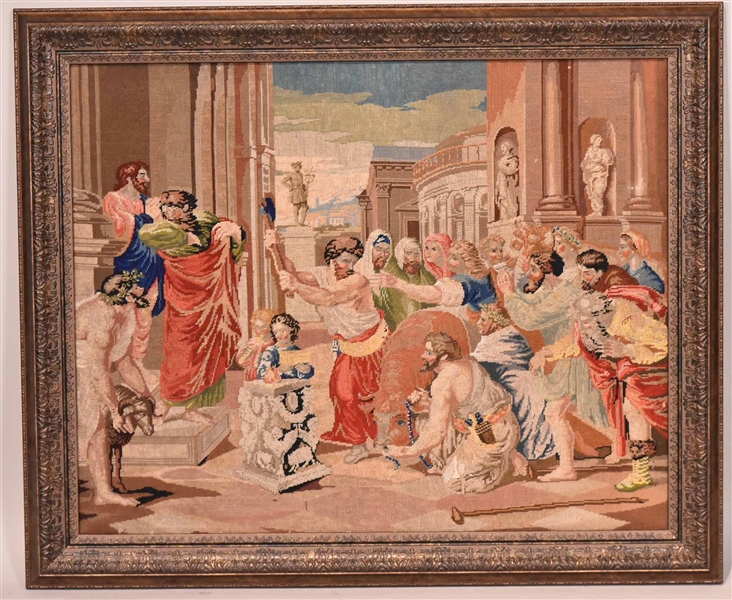 Woolwork of a Roman Sacrificial Scene