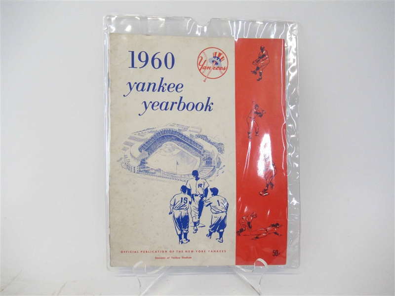 1960 New York Yankee Yearbook 