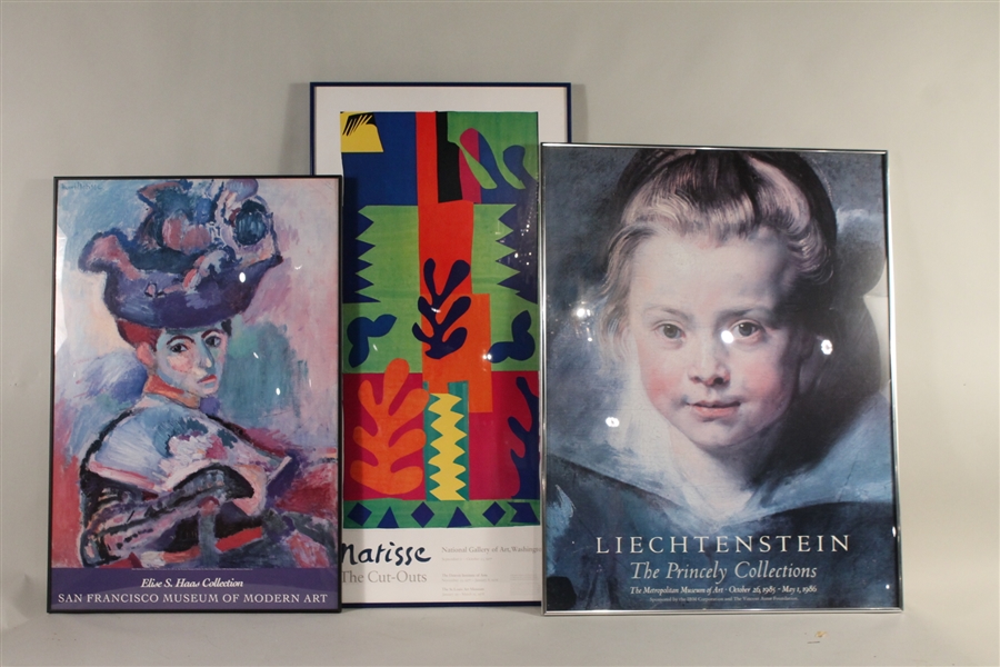 Four Museum Posters
