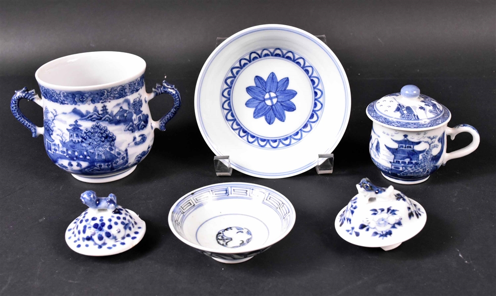 Seven Chinese Porcelain Articles