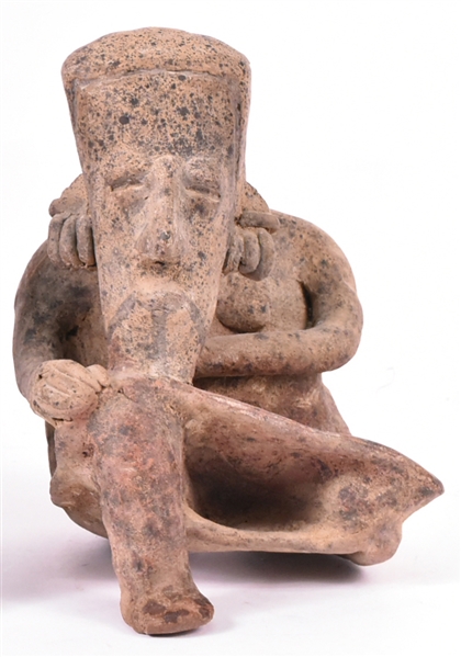 Colombian Pottery Figure of Man
