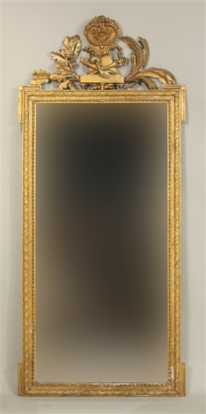 Louis XIV Style Giltwood Pier Mirror