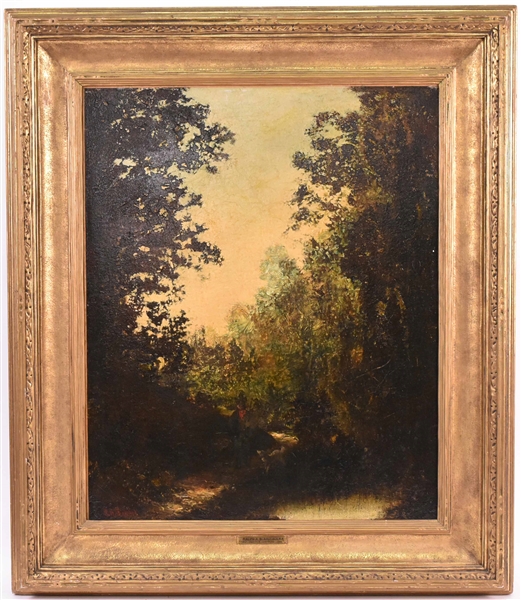Oil on Canvas, Landscape, Ralph Albert Blakelock
