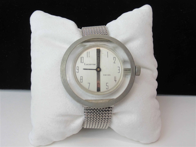 Lucerne Gentlemans Vintage Wrist Watch