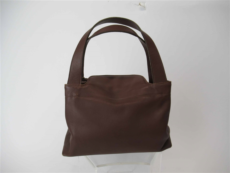 Ladies Coach Brown Leather Handbag