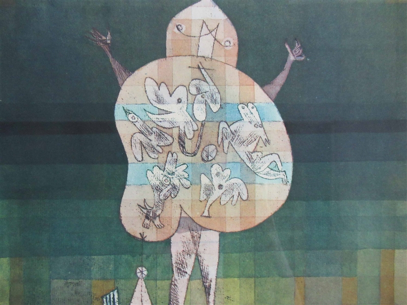 Lithograph of Jacomect Print After Paul Klee