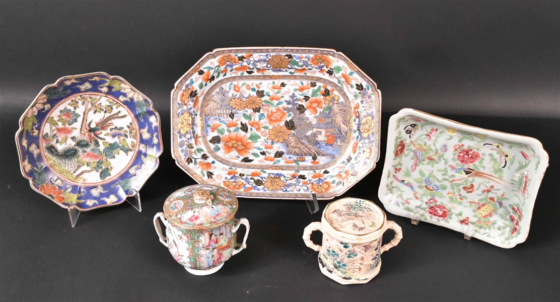 Three Chinese Porcelain Articles
