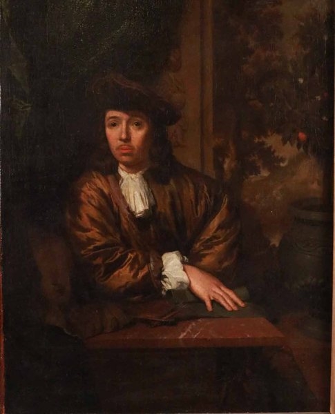 Oil on Canvas, Portrait of an Artist