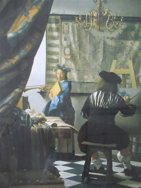 Johannes Vermeer Van Delft Poster