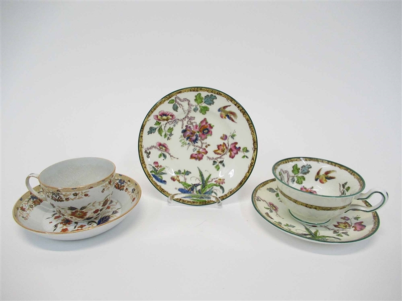 Wedgwood Floral Teacup and Saucer