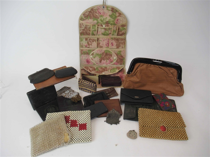 Group of Assorted Ladies Wallets and Change Purse