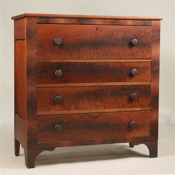 Federal Mahogany Four-Drawer Chest