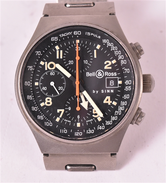 Bell & Ross Titanium GMT Pilot Wristwatch