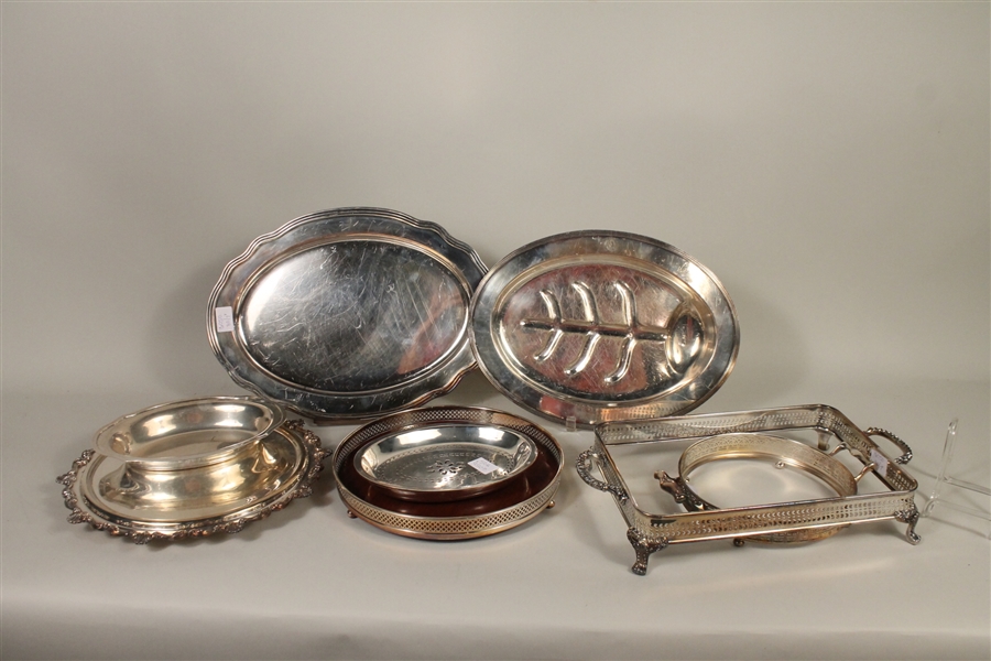 Silver Plated Trays and Hostess Essentials 