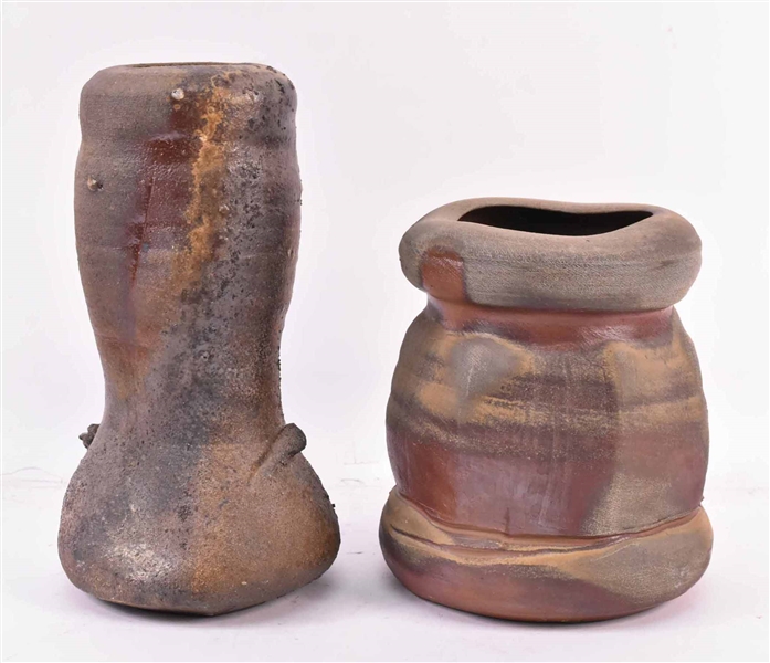 Two Modern Clay Pots