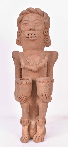 Mayan Style Terracotta Figure