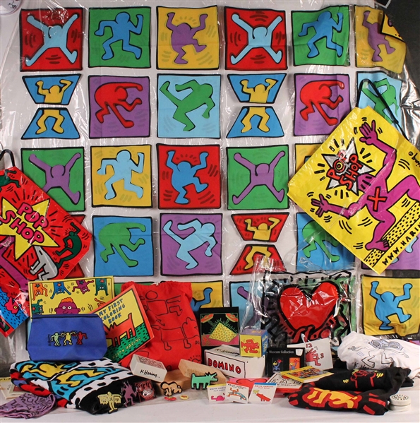 Group of Keith Haring Memorabilia