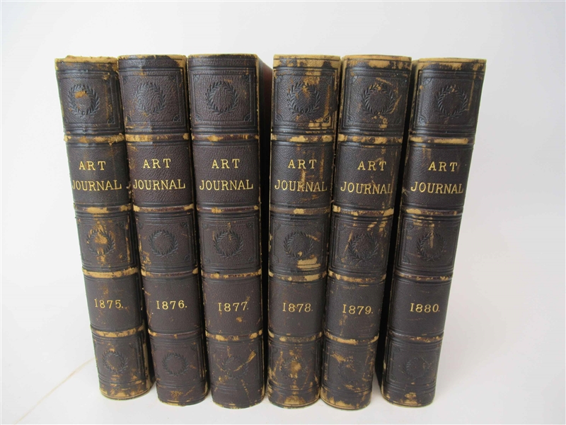 Six Volumes of Art Journal 1875-1880